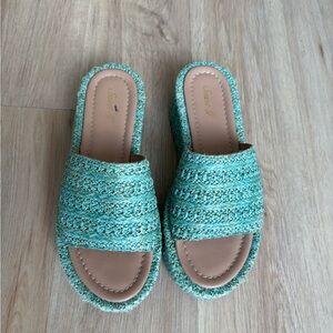 Saint G Betta platform wedge sandals